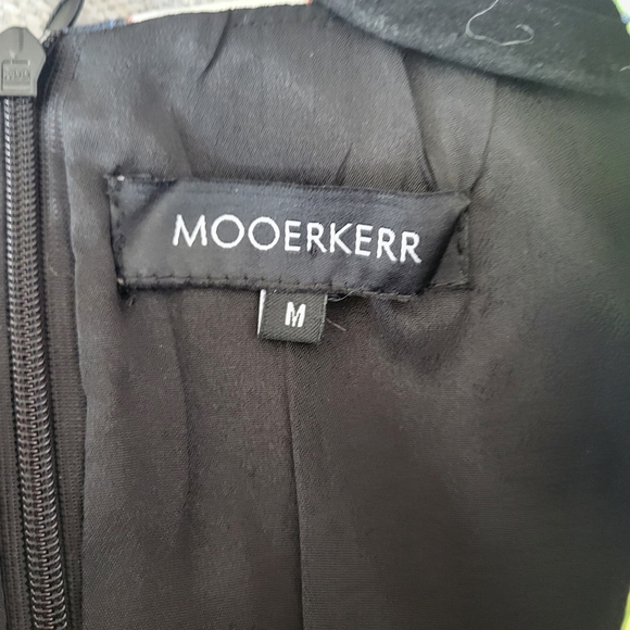 Mooerker Rainbow Butterfly Bell Flare Short Sleeve Dress Ladiss Size Medium - Picture 7 of 11